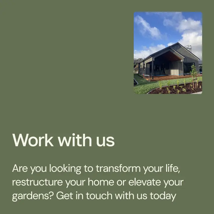 TK Homes post: Work with us - get in touch to transform or elevate your home